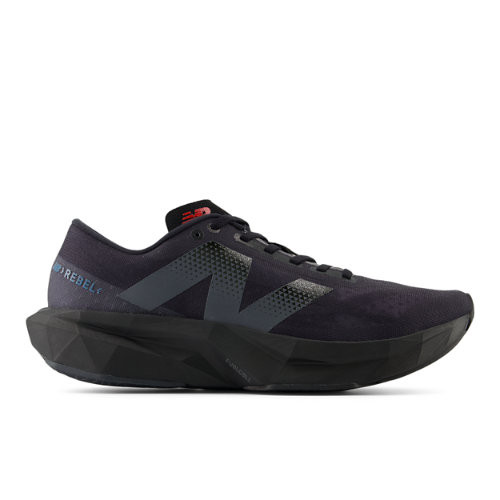 New Balance Hombre FuelCell Rebel v4 en Gris/Gris/Negro/Noir/Roja/rouge, Synthetic, Talla 40 - MFCXLB4