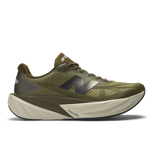 New Balance Men's FuelCell Rebel v5 Running Shoes - Brown/Grey - MFCXPB5