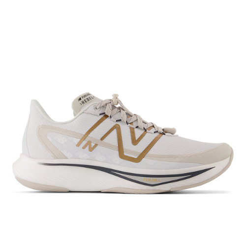 New Balance Hombre FuelCell Rebel v3 Permafrost in Beige/Gris, Synthetic, Talla 40.5 - MFCXWW3