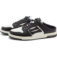 AMIRI Men's Skel Top Low Slip On Sneakers in Black/White - MFM001-004-BK