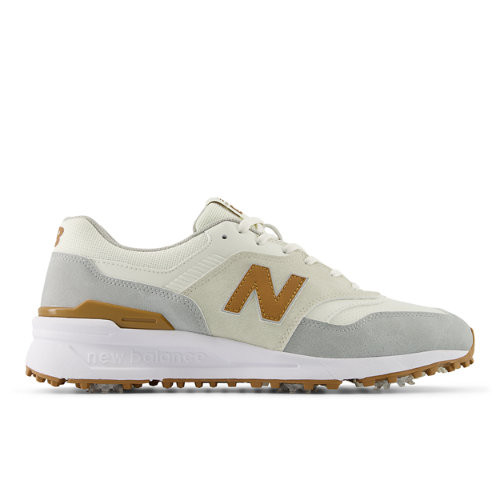 New Balance Men's 997 Golf Shoes - Red/White - MG997BEG