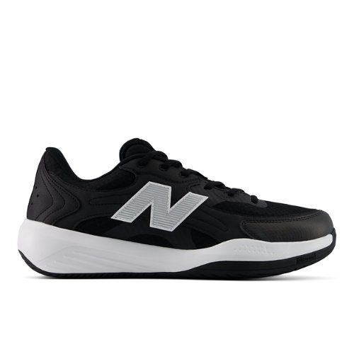 New Balance Men's 696v7 Tennis Shoes - Black/White - MH69689D