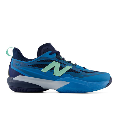 New Balance Men's FuelCell 996v7 Tennis Shoes - Blue/Green - MH9962VX