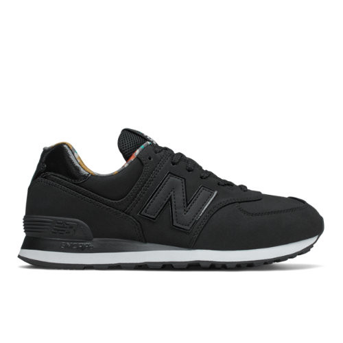 Uomo New Balance 574 - Black/White, Black/White - ML574GYH