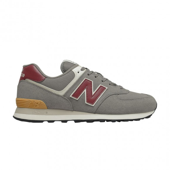 New Balance 574 4E Wide 'Marblehead Light Burgundy' | Grey | Men's Size 9.5 - ML574ME2-4E
