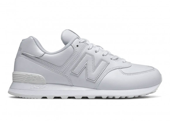 New Balance 574 White Marathon Running Shoes/Sneakers ML574SNA