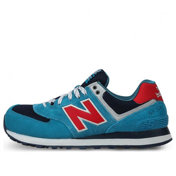 574 Blue/Red Marathon Running Shoes/Sneakers ML574SOG