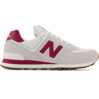 New Balance 574 - Men's Running Shoes - White / Red - ML574TE2 فيلم نوت بوك