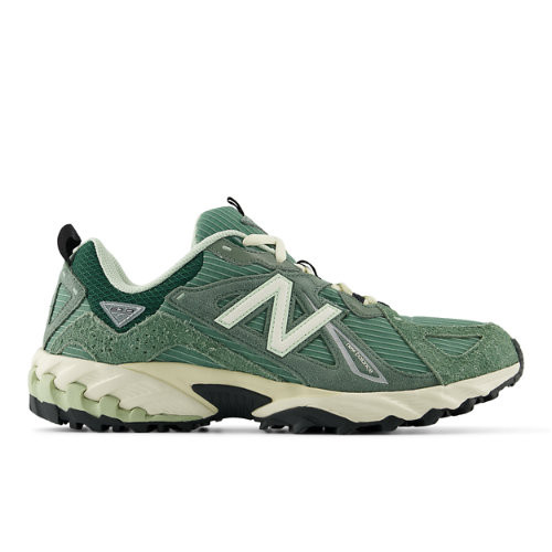 New Balance Homens 610T in Verde, Leather - ML610TLN