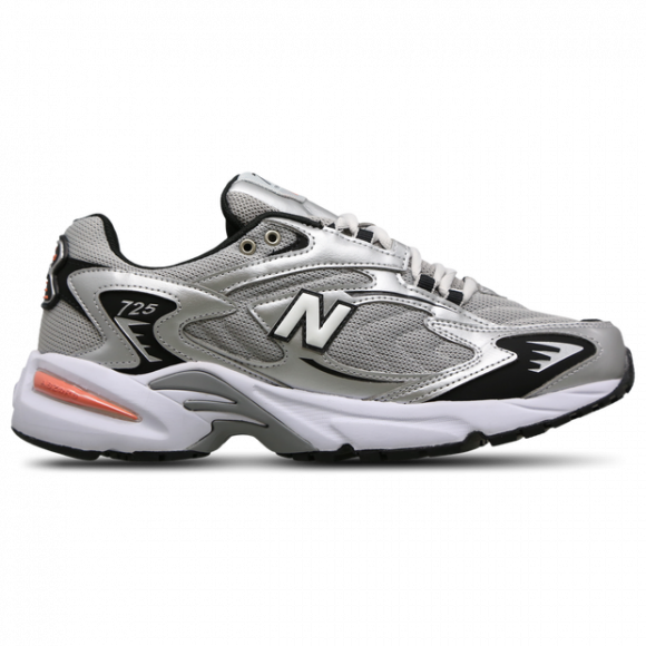 New Balance LIFESTYLE- 725 WHITE/GRAY/BLACK Marathon Running Shoes (Unisex/Wear-resistant/Cozy) ML725J - ML725J