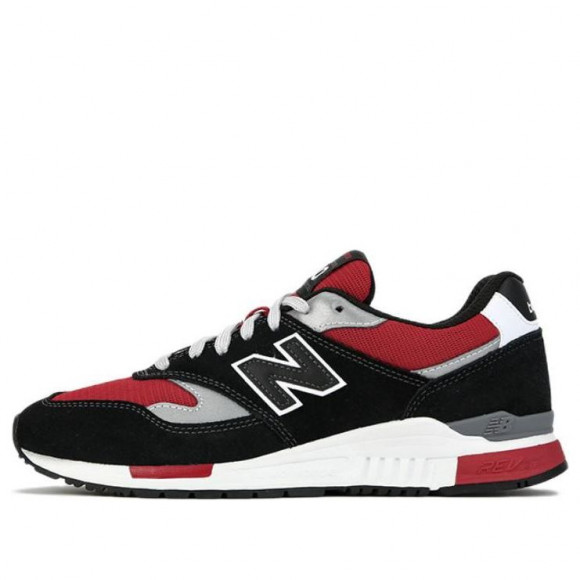 New Balance 840 BLACK/RED/GRAY Marathon Running Shoes (Unisex/Wear-resistant/Cozy) ML840CE - ML840CE
