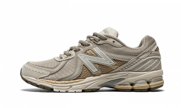 New Balance Uomo 860V2 in Grigio/Gris/Beige/Rosa/Rose, Synthetic, Taglia 40 - ML860KS2