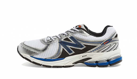 New Balance Hombre 860V2 in Blanca/blanc/Azul/Bleu, Synthetic, Talla 40 - ML860XB