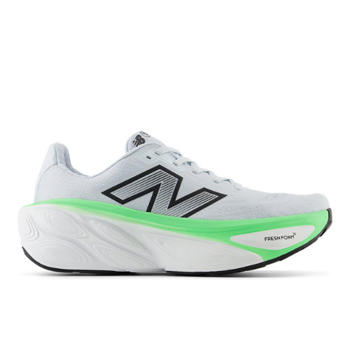 New Balance Men's Fresh Foam X More v5 Running Shoes - Blue/Green/Black - MMORCB5