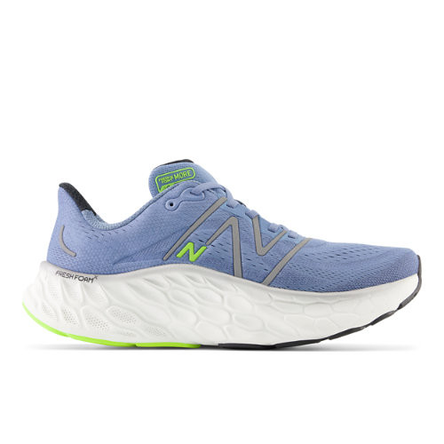 New Balance Men's Fresh Foam X More v4 in Blue/Grey Synthetic - MMORCP4