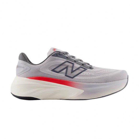 New Balance Fresh Foam X More V6 2E Wide 'Grey Matter True Red' | Men's Size 8.5 - MMORLC62E