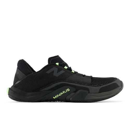 New Balance Men's Minimus TR v2 Training Shoes - Black/Green - MMTR5DI