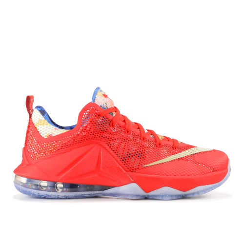 Nike Lebron 12 Low 'Train Wreck' Sample - MNBSKT033
