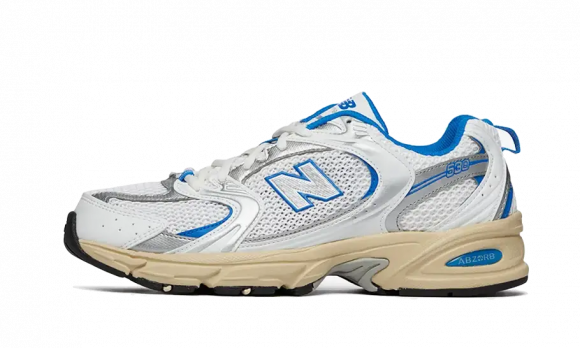 New Balance Unisex 530 - White/Blue - MR530EA
