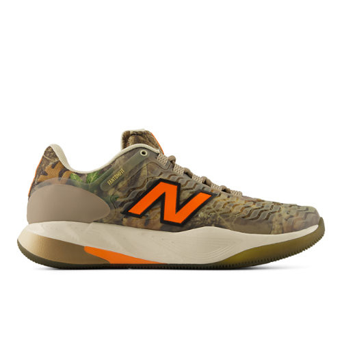 New Balance Men's CT-Rally v2 "Outdoor Court" Edition Tennis Shoes - Green/Brown - MRAL9LW
