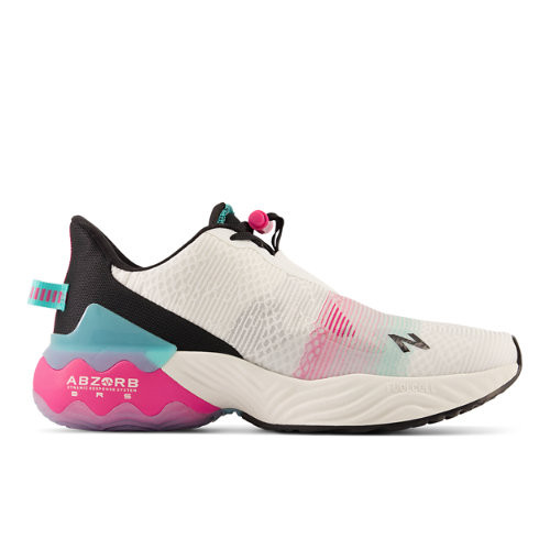 New Balance Men's FuelCell Rebel TR - White/Green/Pink - MRBLTAW1