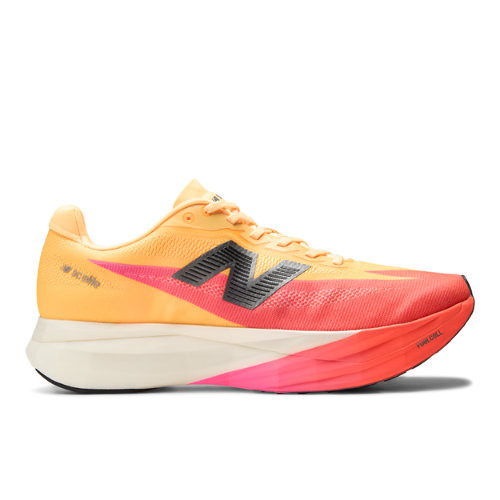 New Balance Men's FuelCell SuperComp Elite v5 Running Shoes - Orange/Brown/Pink - MRCEL3UD