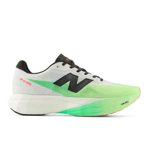 New Balance Men's FuelCell SuperComp Elite v5 Running Shoes - White/Green/Red - MRCELEM5