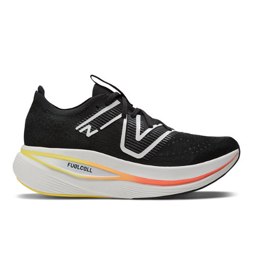New Balance Men's FuelCell SuperComp Trainer in Black/Orange Synthetic