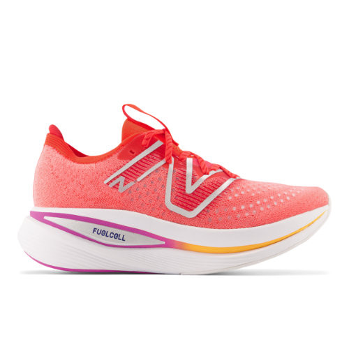 New Balance Men's FuelCell SuperComp Trainer in Red/Grey Synthetic, size 7 - MRCXCR2