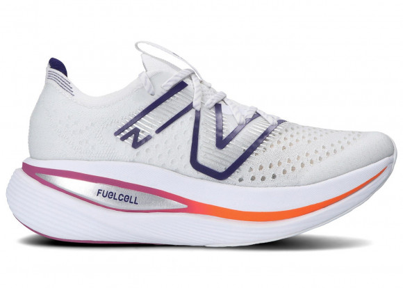 New Balance FuelCell SuperComp White Marathon Running Shoes (Wear-resistant/Cozy) MRCXLW2 - MRCXLW2