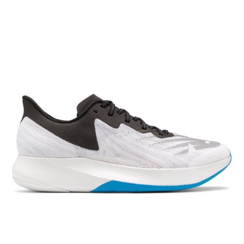 Hombres New Balance FuelCell TC - White/Black/Vision Blue, White/Black/Vision Blue - MRCXWM