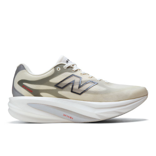 New Balance Men's SuperComp Rebel Running Shoes - Beige/Grey - MREBX9S5