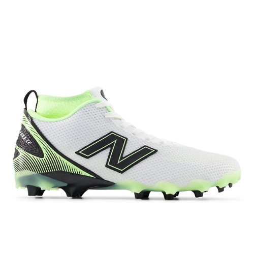 New Balance Unisex FreezeLX v5 Lacrosse Shoes - White/Green/Black - MREEZ6JH