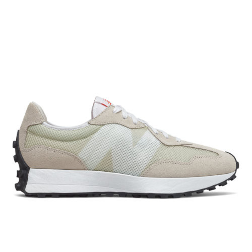 New Balance Herren 327 - Off White/Orange, Off White/Orange - MS327BA
