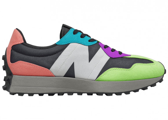 New Balance 327 Men's Running Shoes Pink Black