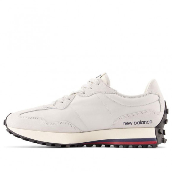 New Balance 327 WHITE/NAVY BLUE Marathon Running Shoes MS327SC1