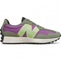 Homme New Balance 327 - Sour Grape/Bleached Lime Glo, Sour Grape/Bleached Lime Glo - MS327TC