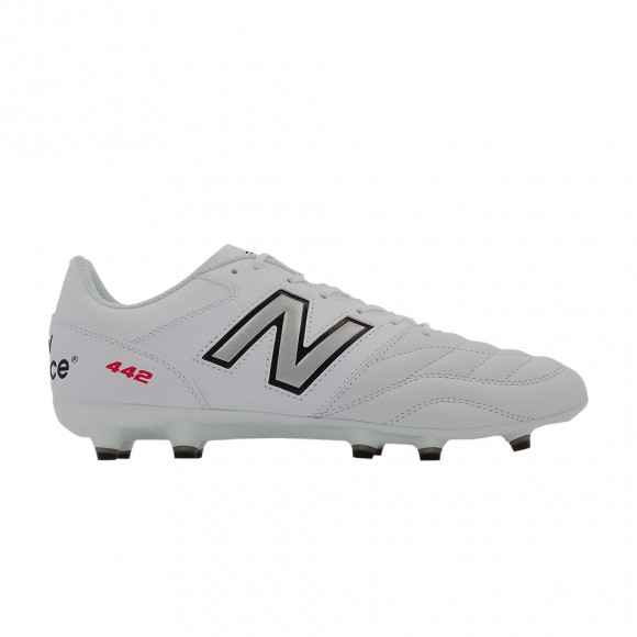New Balance 442v2 Team FG 2E Wide 'White Black' | Men's Size 7 - MS42FWT2-2E
