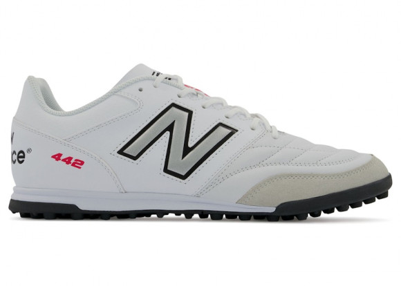 New Balance Unisex 442 V2 TEAM TF - White/Black - MS42TWT2