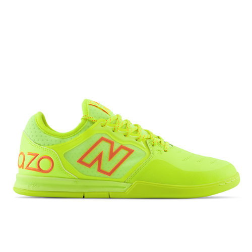 New Balance Men's Audazo v5+ Pro IN in Yellow/Orange Leather - MSA1IY55