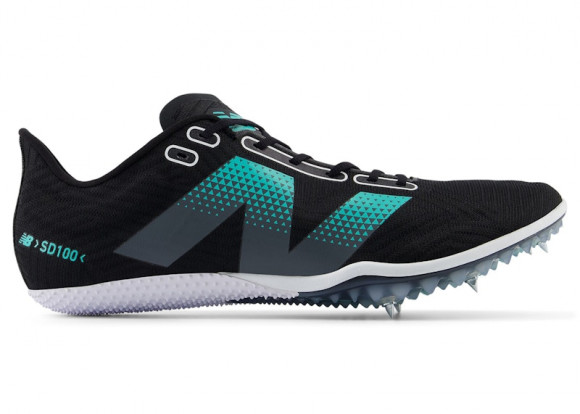 New Balance Men's FuelCell SD100 v5 Running Shoes - Black/Grey/Green - MSD100B5