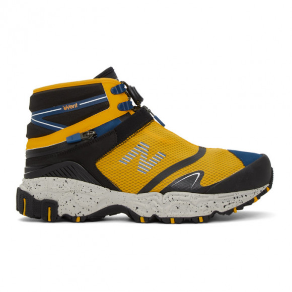New Balance Yellow and Blue TDS Niobium Concept 1 Modular Sneakers - MSNB1YL
