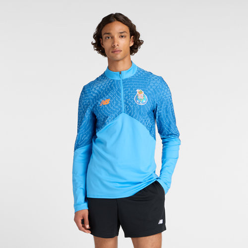 New Balance Men's FC Porto Midlayer - Blue - MT231590AZ