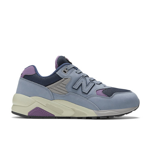 New Balance Homens 580 in Cinza, Leather - MT580VB2