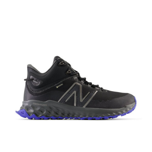 New Balance Men's Fresh Foam Garoé Midcut Gore-Tex® - Black/Blue/Grey - MTGAMGB1