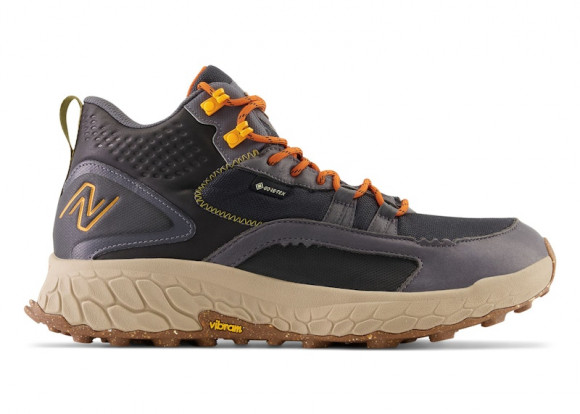 New Balance Men's Fresh Foam X Hierro Mid Gore-Tex® - Black/Grey/Orange - MTHIMCGE