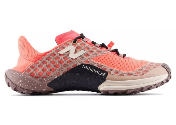 New Balance Men's Minimus Trail Hiking Shoes - Red/Brown/Beige/Black - MTM10CH1