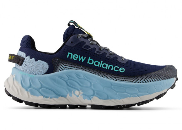 New Balance Men's Fresh Foam X Trail More v3 Hiking Shoes - Blue/Green - MTMORAB3