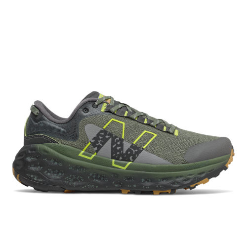 New Balance Men's Fresh Foam X More Trail v2 in Green/Yellow Synthetic - MTMORLY2
