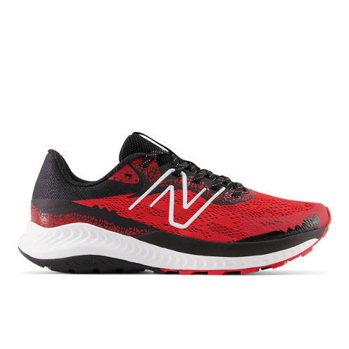New Balance Men's DynaSoft Nitrel V5 in Red/Black/White Mesh - MTNTRLR5